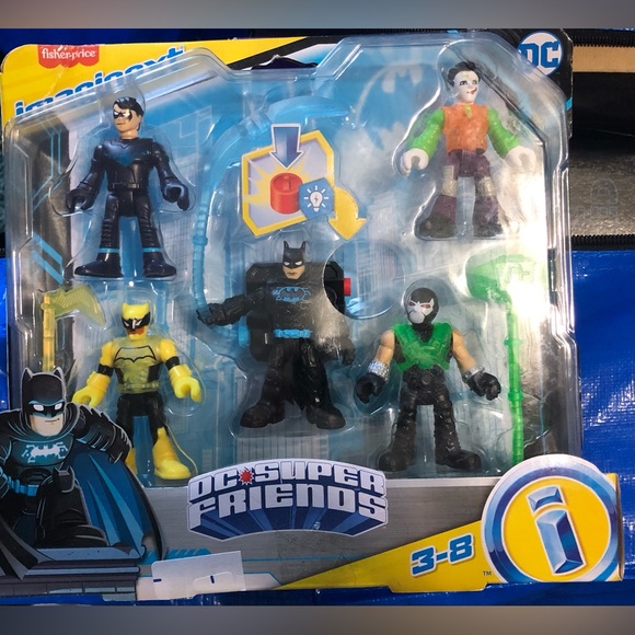 IMAGINEXT DC SUPER FRIENDS FIGURE SET NEW - Picture 1 of 5